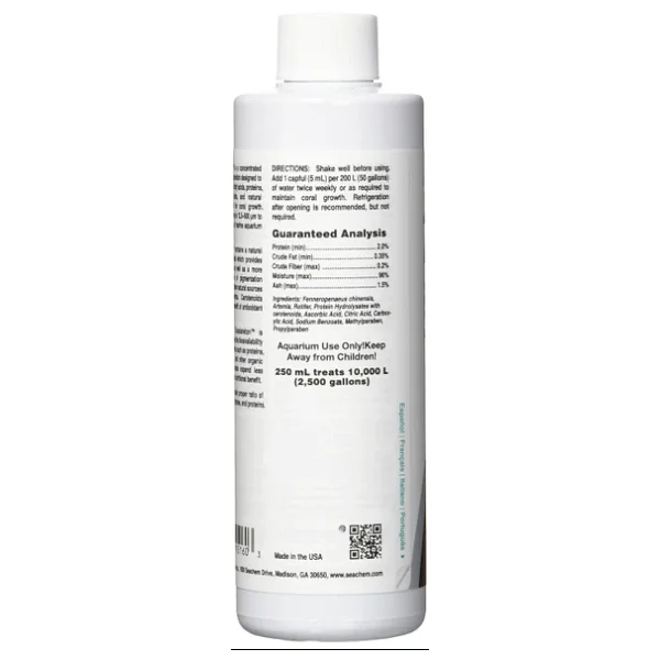 Seachem Reef Zooplankton 250 Ml - Görsel 3