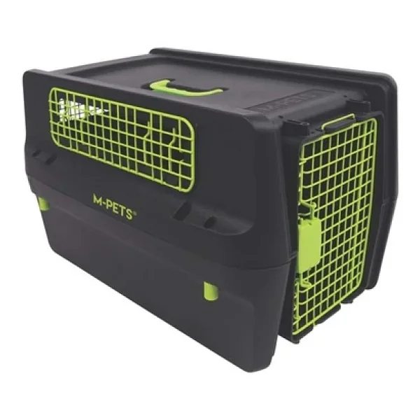 M-Pets Premium Eco Iata Onaylı Tekerlekli Köpek Taşıma Kafesi Large 91,5x63x67cm - Görsel 5