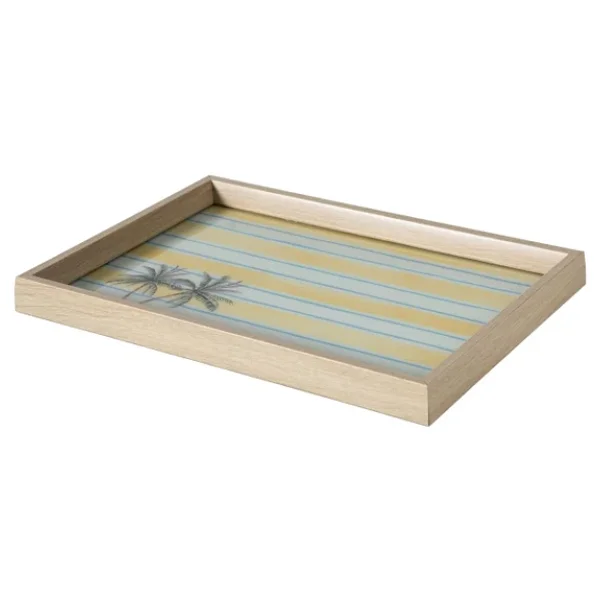 Mudo Home Palmies 31x42 Cm Dekoratif Tepsi - Görsel 2