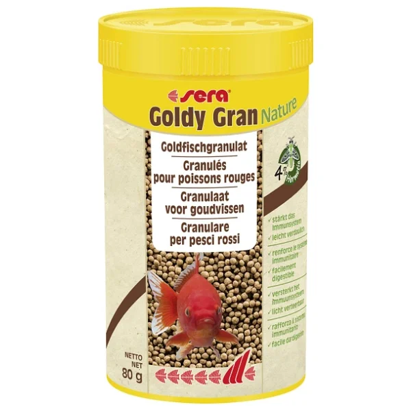 Sera Goldy Gran Nature 250 Ml Japon Balığı Yemi - Görsel 5
