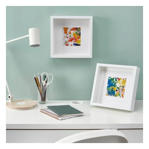 Ikea Sannahed Çerçeve, 25x25 Cm, Beyaz - Görsel 7