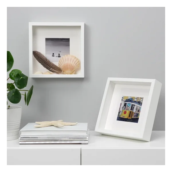 Ikea Sannahed Çerçeve, 25x25 Cm, Beyaz - Görsel 6