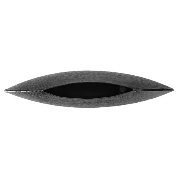 Porland Sia Siyah Oval Vazo 25cm - Görsel 6