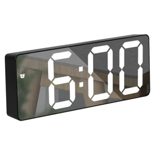 Sonex Dijital Masa Saati - Alarm Erteleme, Gece Modu Ve Ses Kontrollü Akıllı LED Saat - Görsel 4