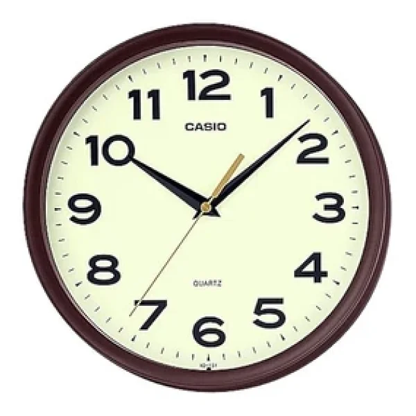 Casio Iq-151-5df Duvar Saati, Kahve, Standart - Görsel 3