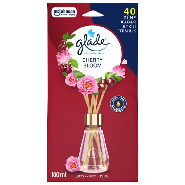 Glade Çubuklu Oda Kokusu Cherry Bloom 100 Ml - Görsel 4