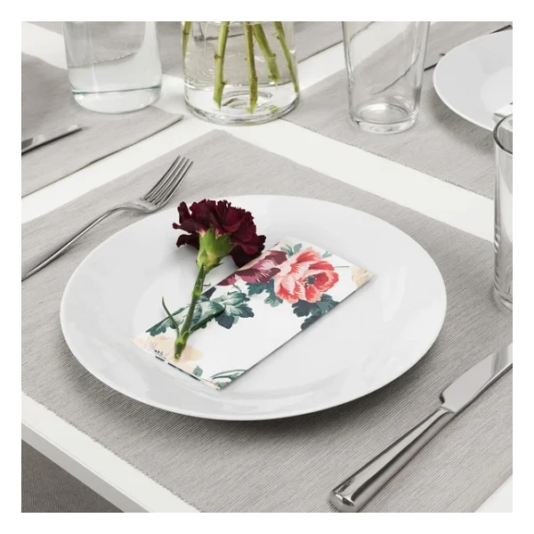 Ikea Smaksınne Kağıt Peçete, 33 X 33 Cm, Çok Renkli/Çiçek - Görsel 3