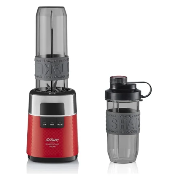 Arzum Ar1148-K Shake'n Take Dream 500 W Kırmızı Kişisel Smoothie Blender - Görsel 3