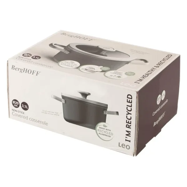 Berghoff 3950492 Graphite 20 Cm Paslanmaz Çelik Tencere - Görsel 8