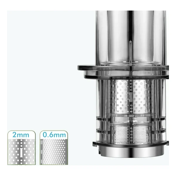 Yasomi Fruitforce 8 Segment 180 W Siyah Katı Meyve Sıkacağı - Görsel 6
