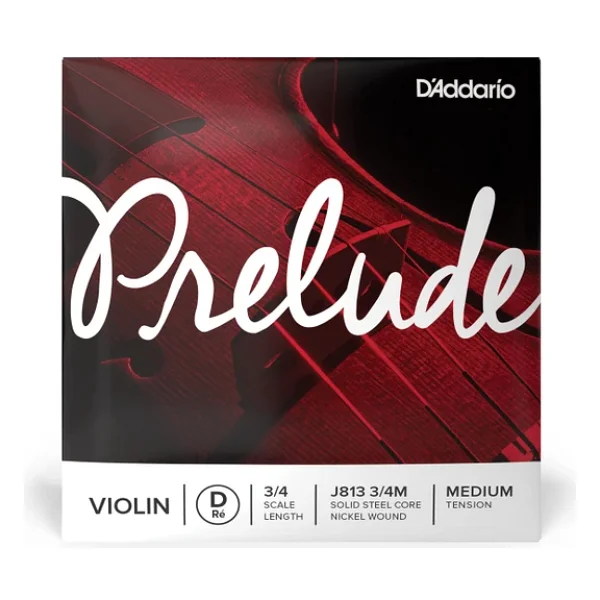 D'addario Prelude 3/4 Tek Re Keman Teli (Medium Tension) - Görsel 2