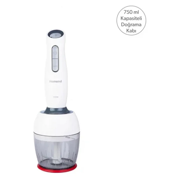 Homend Handmaid 1904h 1000 W Bulut Kremi Blender Seti - Görsel 6