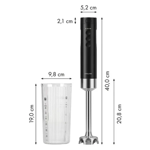 Zwilling Xtend Bataryalı El Blenderı - Görsel 3