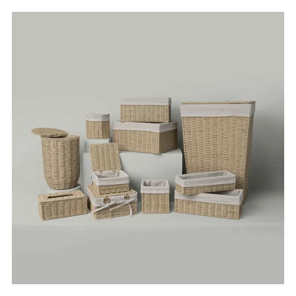 Linens Carry Sepet Naturel 32x10x8 Cm - Görsel 5