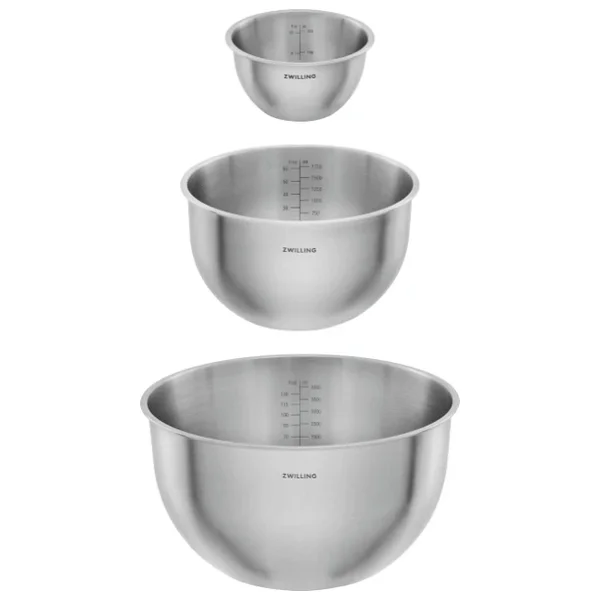 Zwilling Fresh & Save Bowls S/M/L Çelik Kase Seti - Görsel 7