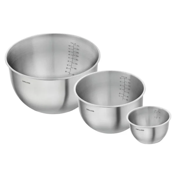 Zwilling Fresh & Save Bowls S/M/L Çelik Kase Seti - Görsel 6