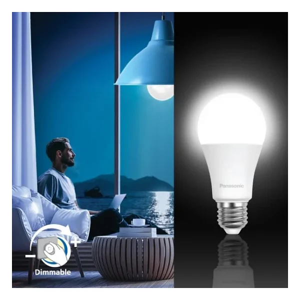 Panasonic Dimmerli 10.5 W-75 W E27 LED Ampul - Görsel 4