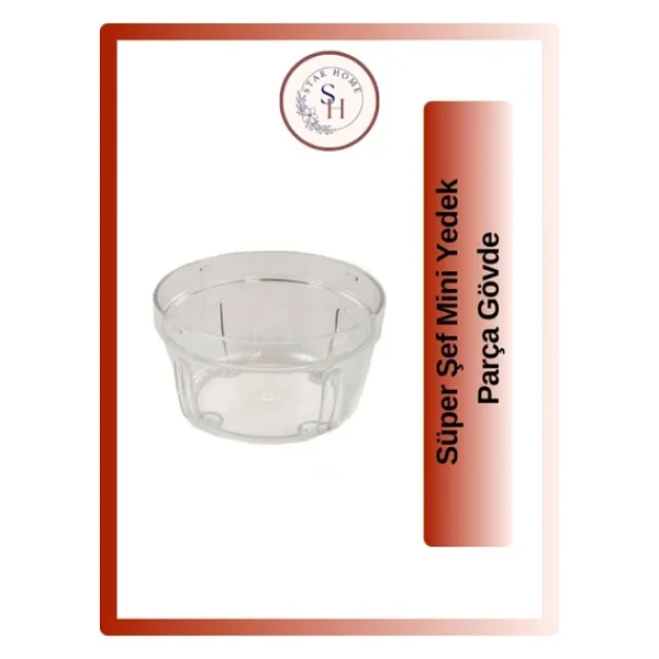 Tupperware Süper Şef Mini Alt Gövde Yedek Parça - Görsel 4