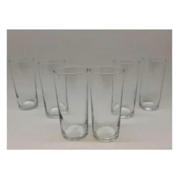 Paşabahçe Ince Limonata & Rakı Bardağı Düz Model 6 Adet Bardak - Görsel 5