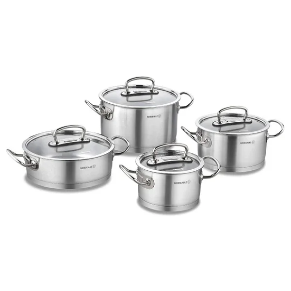 Korkmaz Proline A1147 Inox 8 Parça Tencere Seti - Görsel 6