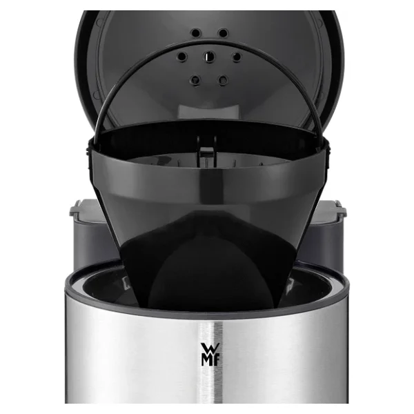 Wmf Stelio Filtre Kahve Makinesi, Cam Demlikli, 10 Fincan Kapasiteli, Paslanmaz Çelik, Damlatmaz Sistem, Sıcak Tutma Plakalı, Otomatik Kapanma, 1000 W - Görsel 2