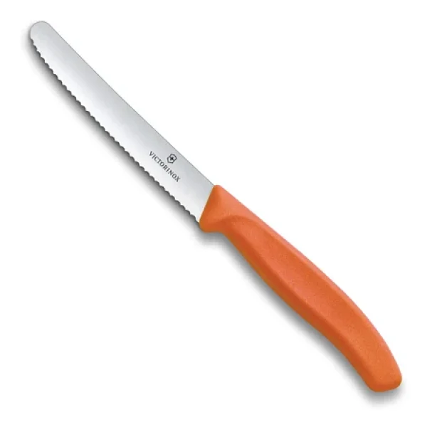 Victorinox Swiss Classic 6.7839.C1 Turuncu 11 Cm Tırtıklı Domates Bıçağı - Görsel 5