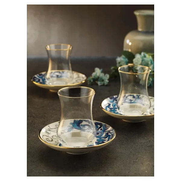 Sandro Moreno Ar212718 1898 Victoria 110 Ml 12 Parça 6 Kişilik Çay Seti - Görsel 6