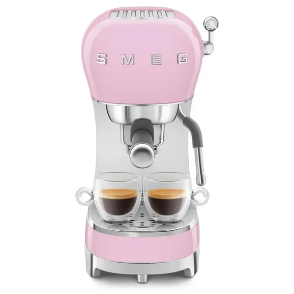 Smeg Ecf01pkeu Retro Pembe Espresso Makinesi - Görsel 5