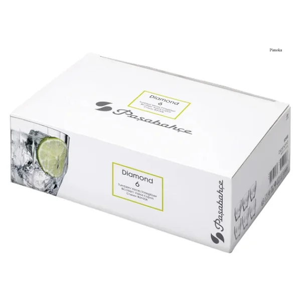 Paşabahçe Diamond 52988 275 Cc 6'lı Su Bardağı - Görsel 8