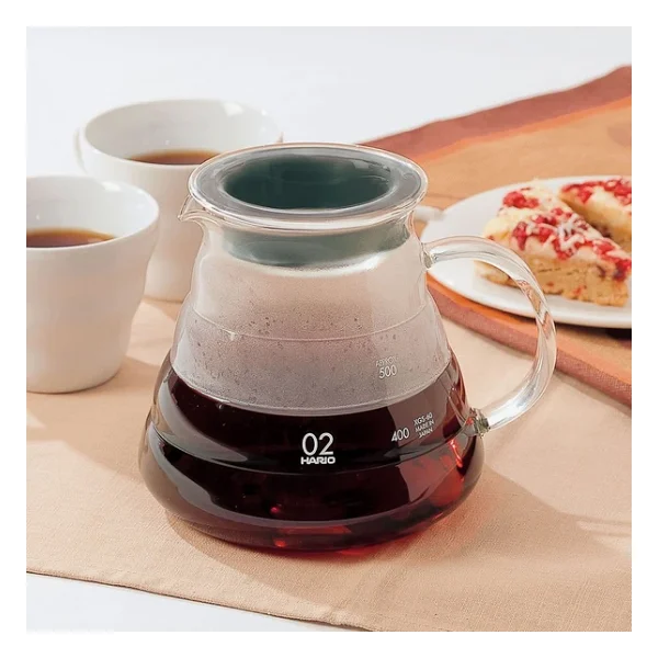 Hario V60 02 Cam Kahve Servis Sürahisi (600 Ml) - Görsel 3