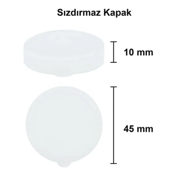 Afracam 250 Ml Şeffaf Süt, Ayran, Limonata, Meşrubat Şişesi 250 Cc Plastik Kapaklı Boş Cam Şişe 6 Adet - Görsel 5