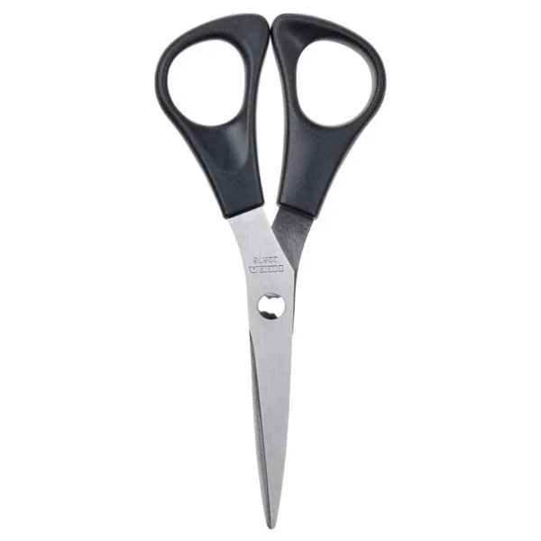 Mutfak Makası, Paslanmaz Çelik-Siyah, 14 Cm - Görsel 4