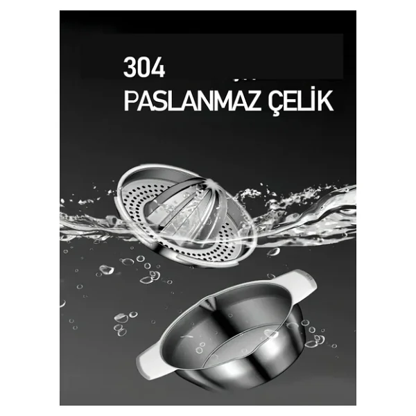 Transformacion Limon Sıkacağı 304 Paslanmaz Çelik Meyve Sıkacağı Profesyonel 721517 - Görsel 7