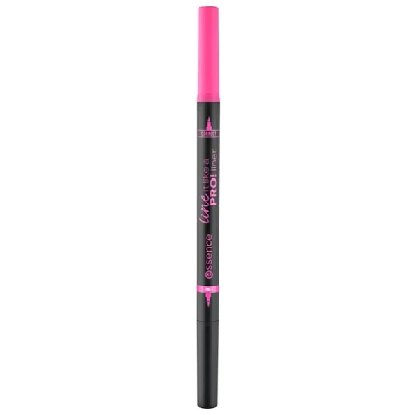 Essence Line It Like A Pro Çift Taraflı Siyah Eyeliner - Görsel 2