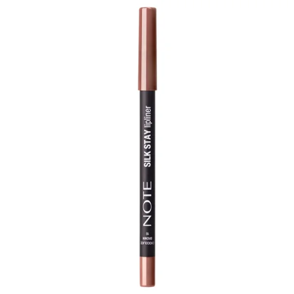 Note Silk Stay Waterproof 10 Chocolate Brown Dudak Kalemi - Görsel 3