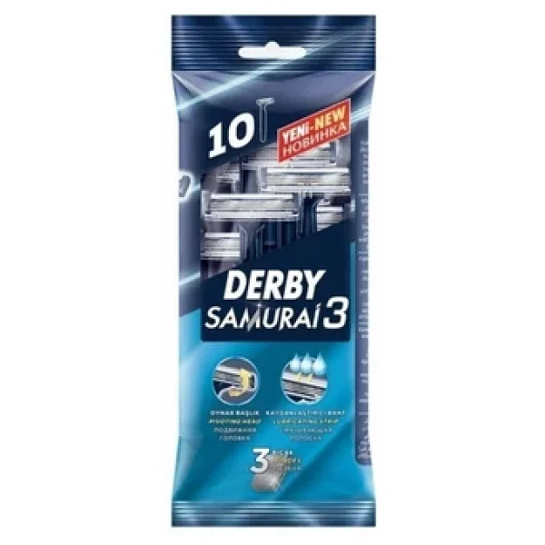 Derby Samurai 3 Kullan At 14'lü Tıraş Bıçağı - Görsel 3