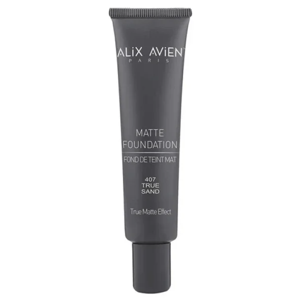 Alix Avien Matte E Vitamini İçeren 407 True Sand 40 Ml Likit Fondöten - Görsel 5