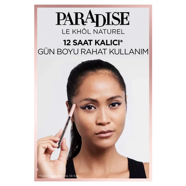 L'oreal Paris Paradise Le Khol Göz Kalemi 101 Midnight Black - Görsel 4