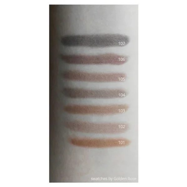 Golden Rose Eyebrow Powder No: 104 Dark Taupe - Doğal Kaş Farı - Görsel 6