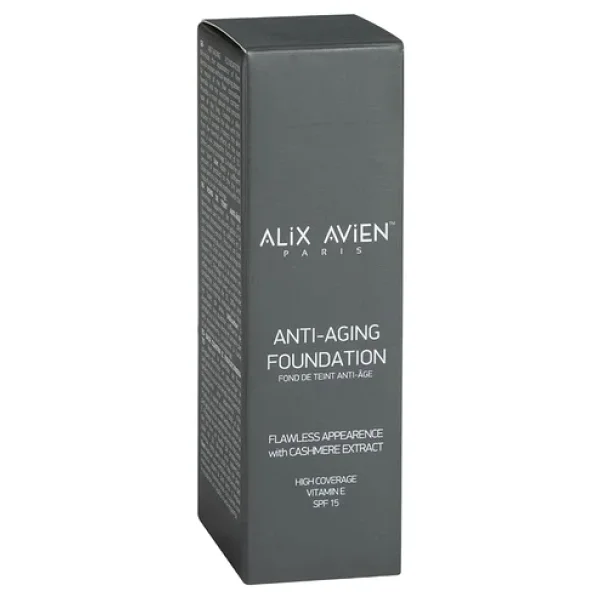 Alix Avien Anti Aging Vitamin İçeren Nemlendirici Spf 15+ 503 Soft Peach 35 Ml Likit Fondöten - Görsel 6