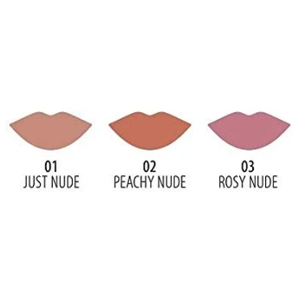 Golden Rose Nude Look Velvety Matte Lipcolor 03 Rosy Likit Mat Ruj - Görsel 4