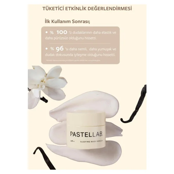 Pastellab Sleeping Vanilla Dudak Maskesi - Görsel 2