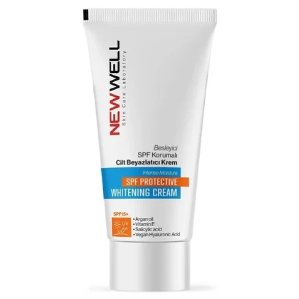 New Well Whitening Spf 15 Besleyici 50 Ml Beyazlatıcı Krem - Görsel 7