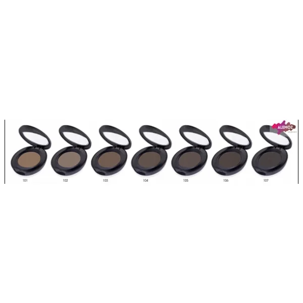 Golden Rose Eyebrow Powder No: 104 Dark Taupe - Doğal Kaş Farı - Görsel 5