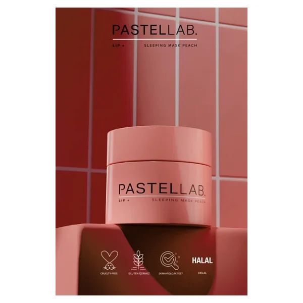 Pastellab Sleeping Peach Dudak Maskesi - Görsel 3