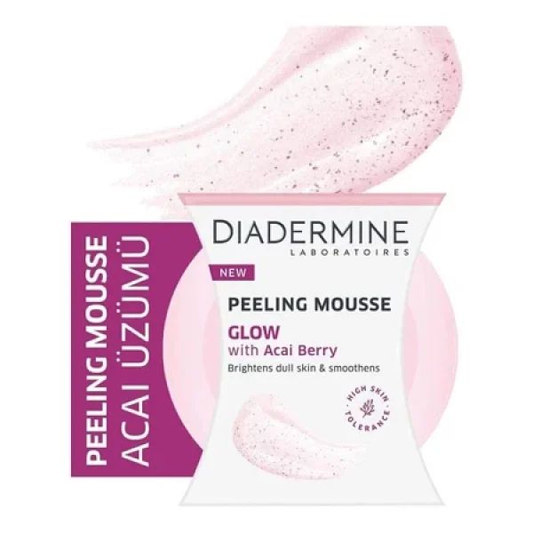 Diadermine Peeling Mousse-Glow With Acai Berry (50 Ml) - Görsel 5