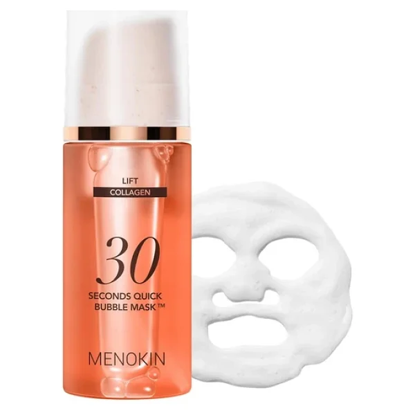 Menokin Lift 30 Seconds Quick Bubble Lift-Collagen Gözenek Karşıtı 95 Ml Köpük Yüz Maskesi - Görsel 5