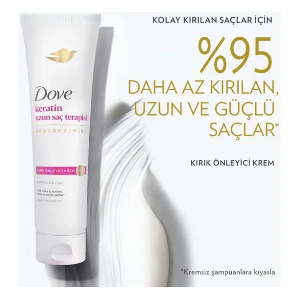 Dove Keratin Uzun Saç Terapisi 150 Ml Saç Kremi - Görsel 4