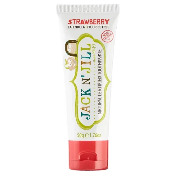 Jack N Jill Diş Fırçalama Seti (Silikon Diş Fırçası + Çilek Aromalı Macun 50g) - Görsel 7