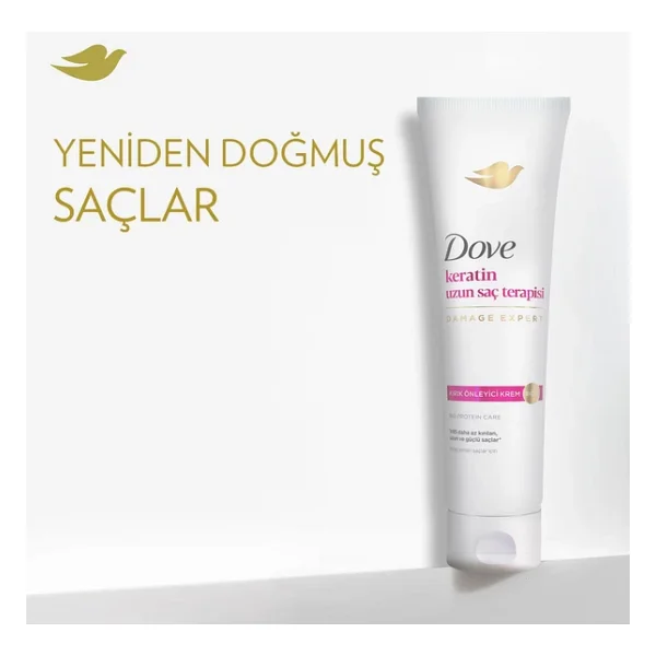 Dove Keratin Uzun Saç Terapisi 150 Ml Saç Kremi - Görsel 5